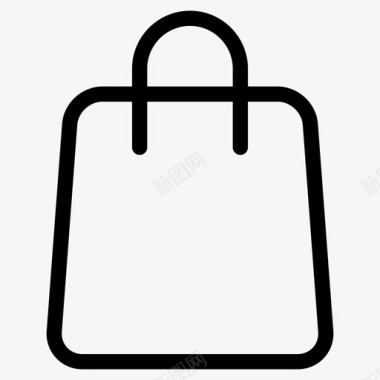 购物袋便宜货电子商务图标图标