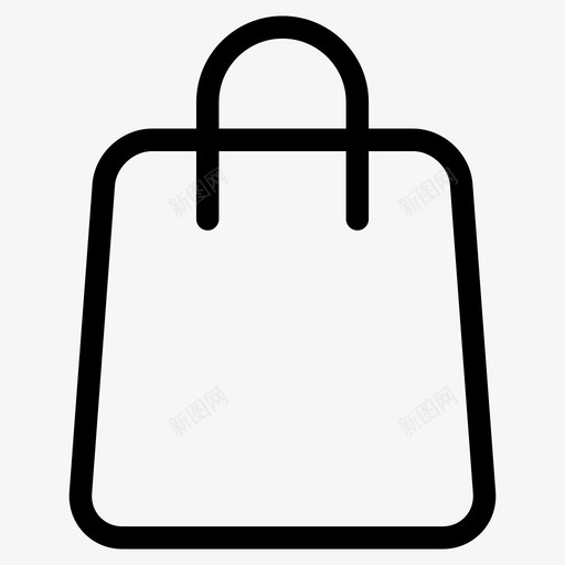 购物袋便宜货电子商务图标svg_新图网 https://ixintu.com 便宜货 电子商务 网上购物提纲 购物袋 销售 零售
