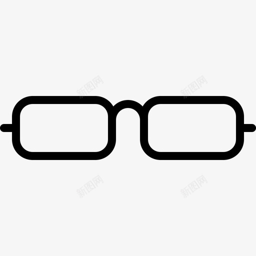 眼镜教育程度54直系图标svg_新图网 https://ixintu.com 教育程度54 直系 眼镜