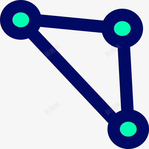 六分仪空间63绿影图标svg_新图网 https://ixintu.com 六分仪 空间63 绿影