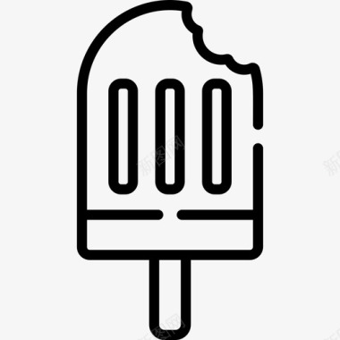 冰淇淋16号春直纹图标图标
