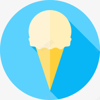 冰淇淋快餐21无糖图标图标