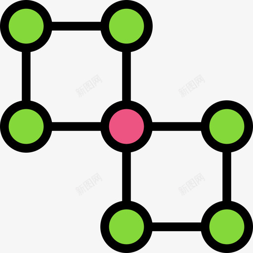 边框科学34线颜色图标svg_新图网 https://ixintu.com 科学34 线颜色 边框