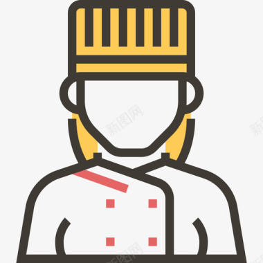 厨师职业3黄影图标图标
