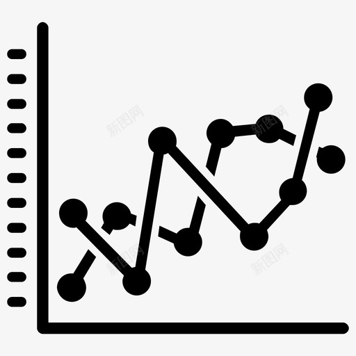 控制图cusum图过程统计图标svg_新图网 https://ixintu.com cusum图 业务数据图和图表字形图标 休哈特图 控制图 过程统计