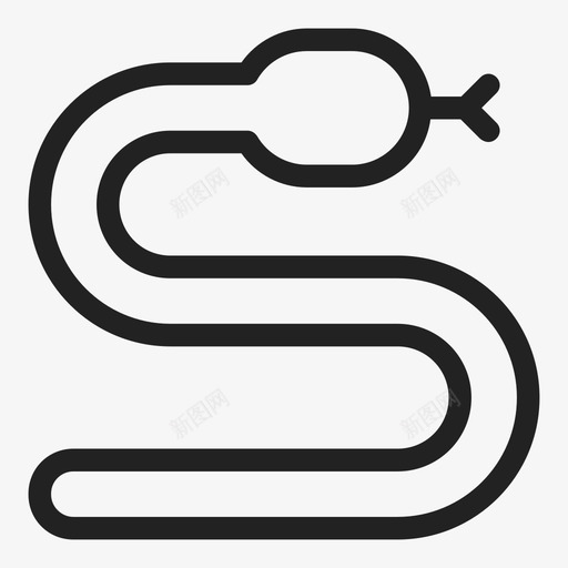 蛇眼镜蛇爬行动物图标svg_新图网 https://ixintu.com 爬行动物 眼镜蛇 蛇 野生动物