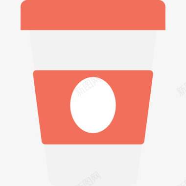 咖啡网页与开发11平面图标图标