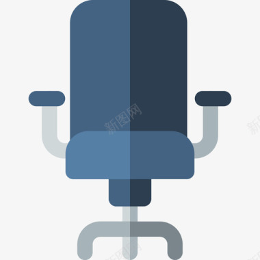 桌椅家具19扁平图标图标