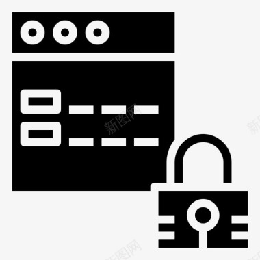 密码访问登录图标图标