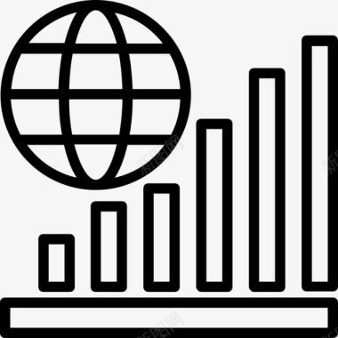 分析商业和金融31浅色图标图标