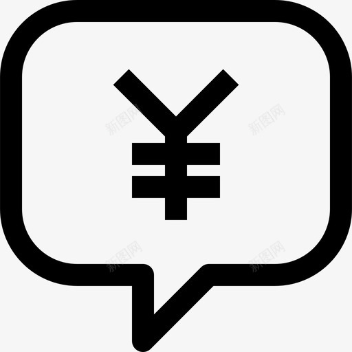 聊天银行3直系图标svg_新图网 https://ixintu.com 直系 聊天 银行3