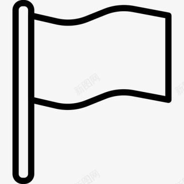 旗子游戏20直线图标图标
