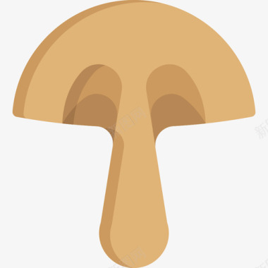 蘑菇水果蔬菜6扁平图标图标