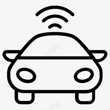 wifi汽车汽车汽车导航图标图标