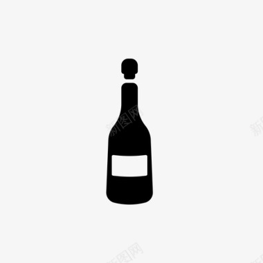 酒瓶酒精贝弗拉格菲尔1号图标图标