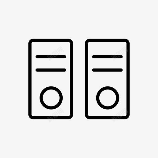 cpu计算机设备图标svg_新图网 https://ixintu.com cpu ui设计图标 扬声器 服务器 计算机 设备