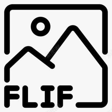 flif格式文件图像图标图标