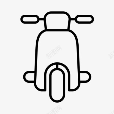摩托车摩托车比赛赛道图标图标