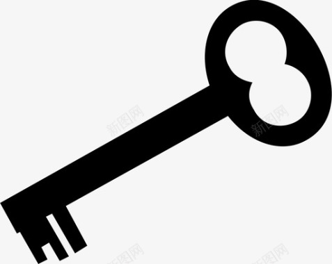 钥匙锁私人图标图标
