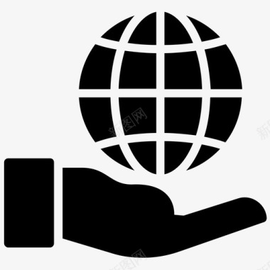 全球服务全球世界全球图标图标