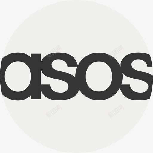 Asos电子商务和支付方式徽标扁平图标svg_新图网 https://ixintu.com Asos 扁平 电子商务和支付方式徽标