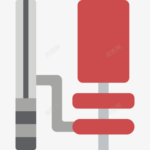 机械健身器材15平板图标svg_新图网 https://ixintu.com 健身器材15 平板 机械