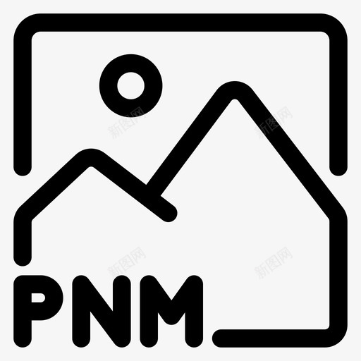 pnm格式文件图像图标svg_新图网 https://ixintu.com pnm格式 图像 图形文件格式 文件