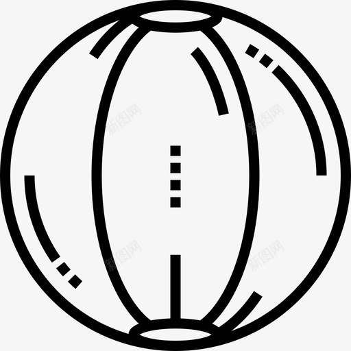 球状热带11线形图标svg_新图网 https://ixintu.com 热带11 球状 线形