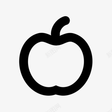 苹果生态水果图标图标