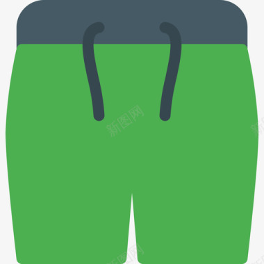 泳衣衣服和附件3平装图标图标