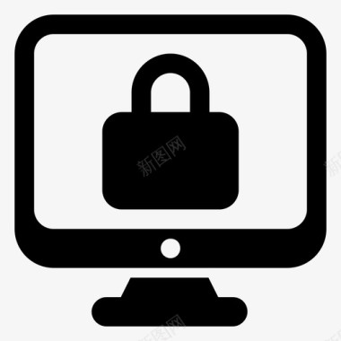 认证授权计算机安全图标图标