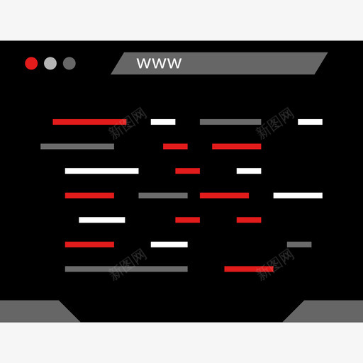 浏览器网页23平面图标svg_新图网 https://ixintu.com 平面 浏览器 网页设计23