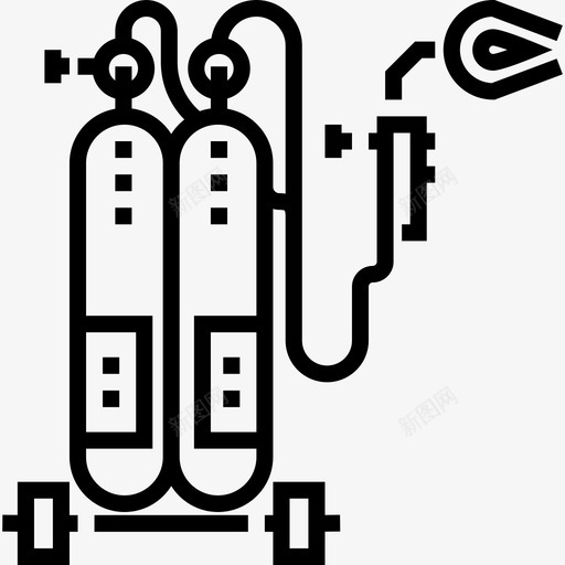 焊接工业33线性图标svg_新图网 https://ixintu.com 工业33 焊接 线性