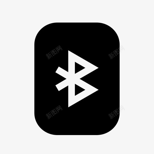 蓝牙蓝牙连接技术图标svg_新图网 https://ixintu.com 技术 蓝牙 蓝牙连接