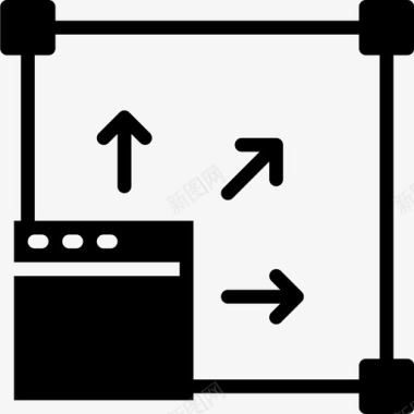 最大化屏幕创建图标图标