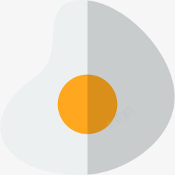 扁蛋煎蛋甜点扁蛋图标高清图片