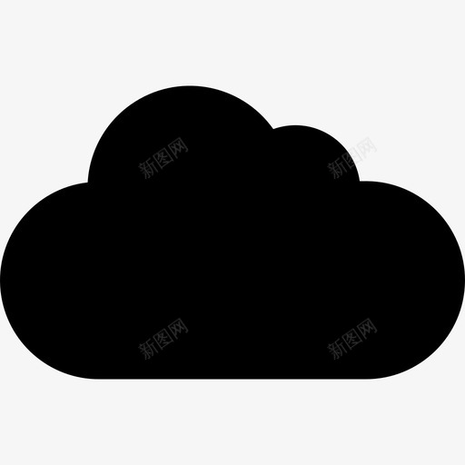 云用户界面16扁平图标svg_新图网 https://ixintu.com 云 扁平 用户界面16