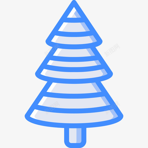 树游戏开发4蓝色图标svg_新图网 https://ixintu.com 树 游戏开发4 蓝色