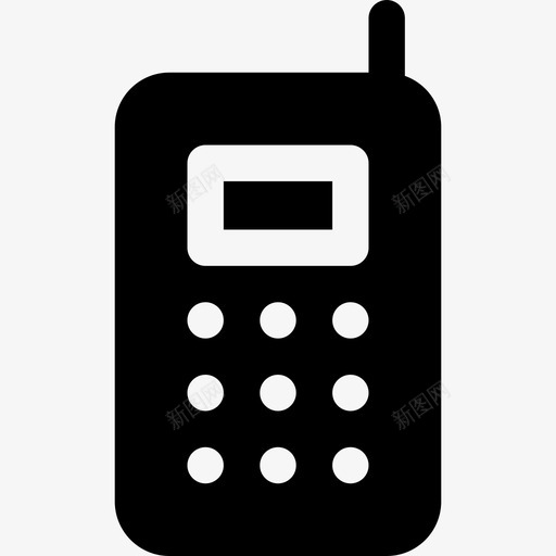 手机八十年代2满了图标svg_新图网 https://ixintu.com 八十年代2 手机 满了