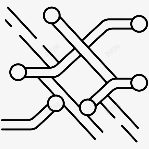 地铁城市地下交通方案图标svg_新图网 https://ixintu.com 交通方案 地铁 城市地下