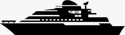 船游轮运输图标图标