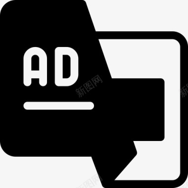 传单营销和广告8填写图标图标