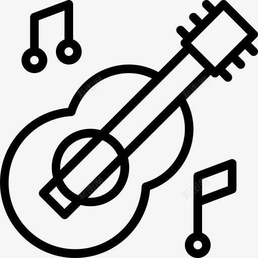 吉他教育52直系图标svg_新图网 https://ixintu.com 吉他 教育52 直系