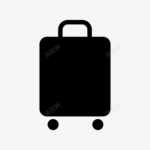 行李领取处机场行李图标svg_新图网 https://ixintu.com 旅行 机场 行李 行李领取处