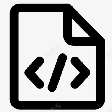 代码文件开发文档图标图标