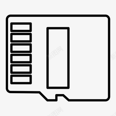 sd卡数据存储卡图标图标
