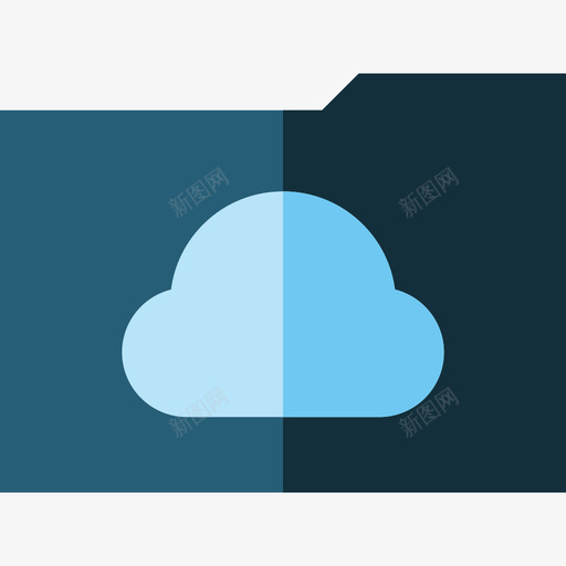 文件夹数据库和服务器2扁平图标svg_新图网 https://ixintu.com 扁平 数据库和服务器2 文件夹