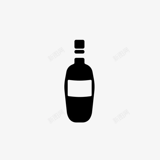 瓶子酒精玻璃瓶图标svg_新图网 https://ixintu.com beveragefill1 玻璃瓶 瓶子 酒精