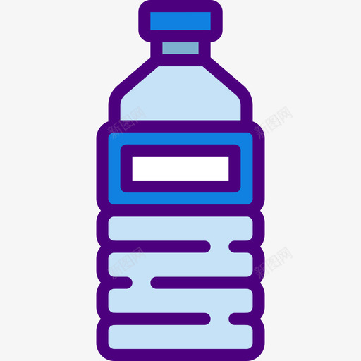 水瓶食品78线性颜色图标svg_新图网 https://ixintu.com 水瓶 线性颜色 食品78