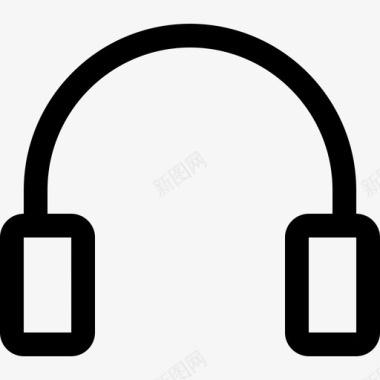 耳机音乐29线性图标图标